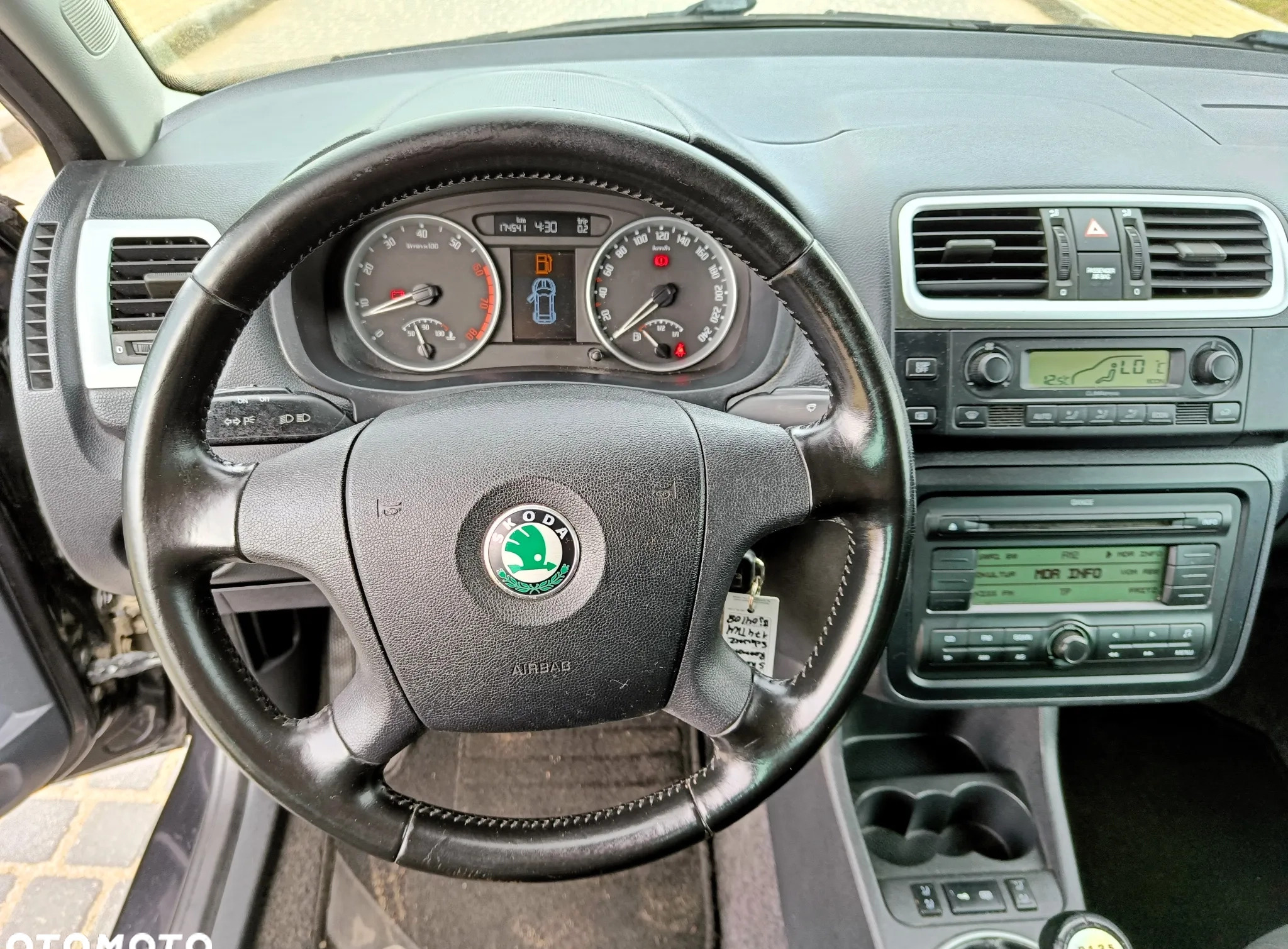 Skoda Roomster cena 16999 przebieg: 174000, rok produkcji 2008 z Czersk małe 352